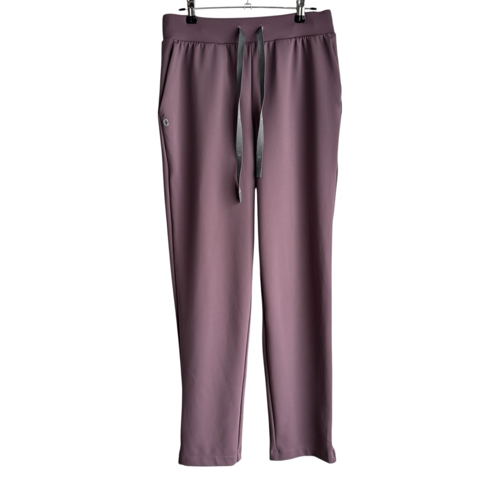 Figs FORMx Tena Tapered Scrub Pant Womens S Plum Purple Athletic Fabric NWOT